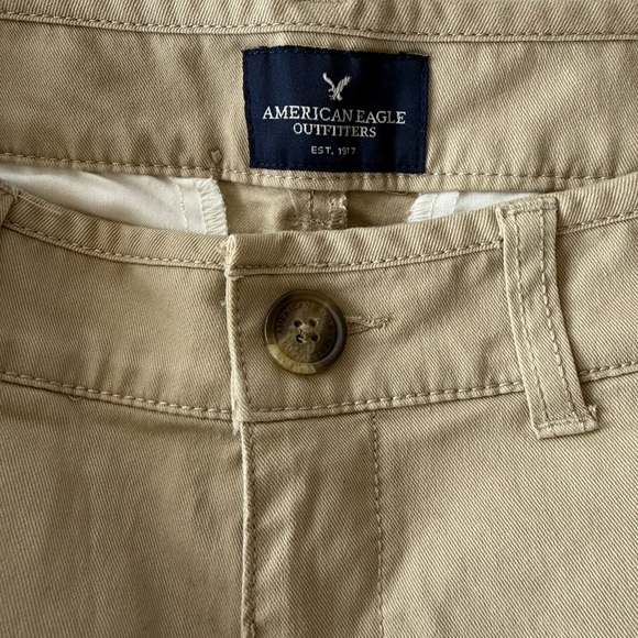 American Eagle Chino Khaki 5” shorts size 0 women excellent - Picture 3 of 6